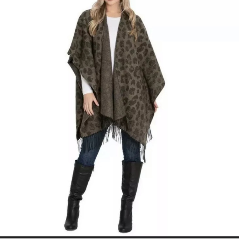 🌷Last one🎈 Host pick Woolrich Blanket Wrap Leopard